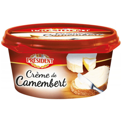 Сыр плавленый President Creme de Camembert 50%, 125г