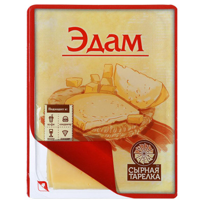 Сыр Сырная Тарелка Эдам 40%