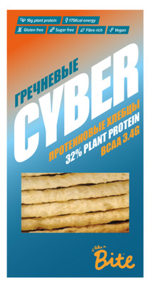 Хлебцы Take a Cyber Bite Гречневые протеиновые хрустящие, 150г