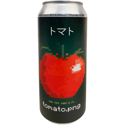 Пивной напиток P:M Craft Tomato нефильтрованный непастеризованный неосветленный 61%, 480мл
