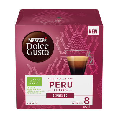 Кофе в капсулах Nescafé Dolce Gusto Espresso Peru, 12x7г
