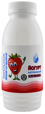 Йогурт фруктовый Карельская Жемчужина Клубника 2.1%, 290мл