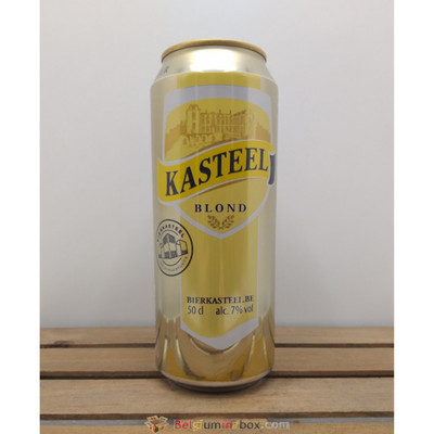 Пиво Kasteel Blond светлое нефильтрованное 7%, 500мл