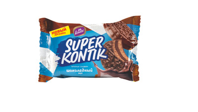 Печенье-сэндвич Konti Супер-Контик шоколад