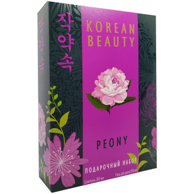 Подарочный набор Korean Beauty Peony, 500г