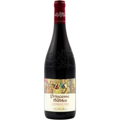 Вино Princesse des Sables Costieres-de-Nimes красное сухое 14%, 750мл