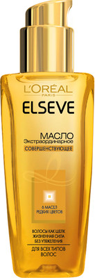 Масло для волос Elseve Экстраординарное 6 масел, 100мл