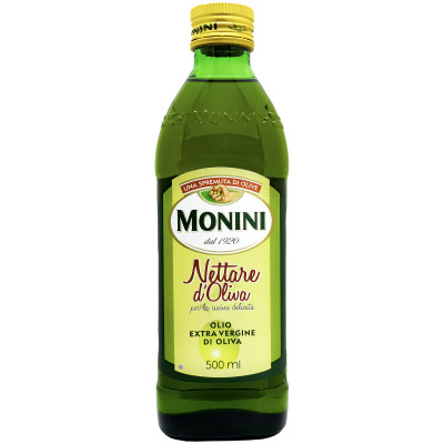 Масло оливковое Monini Nettare D'Oliva нерафинированное, 500мл