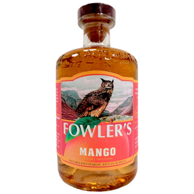 Настойка Fowlers Mango полусладкая 35%, 500мл