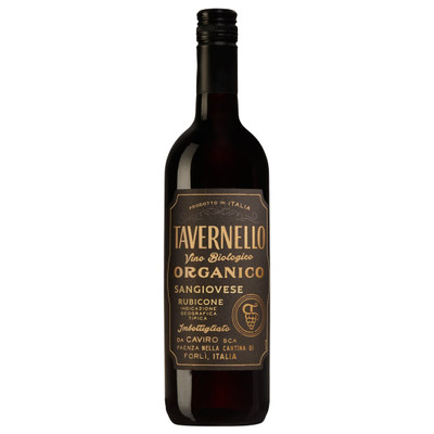 Вино Tavernello Sangiovese Organico красное полусухое 12%, 750мл