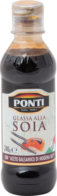 Топпинг соевый Ponti Glassa Alla Soia, 240мл