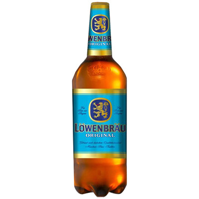 Пиво Löwenbräu Оригинальное светлое 5.4%, 1.3л