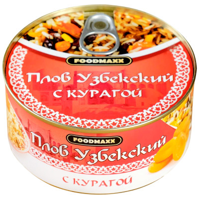 Плов FoodMaxx Узбекский с курагой, 325г