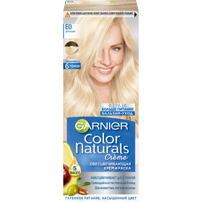 Крем-краска Garnier для волос Color Naturals EO Деколорант, 110мл