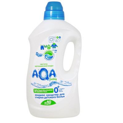 Средство Aqa Baby жидкое для стирки детского белья, 1500мл
