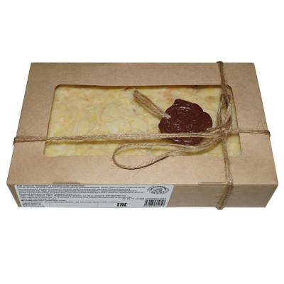 Торт слоёный Славянская Печка Наваджио с миндальными лепестками, 500г