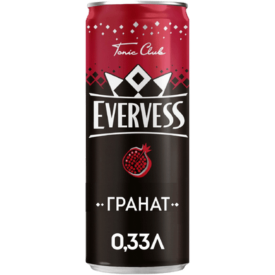 Напиток Evervess Манящая Гранада, 330 мл