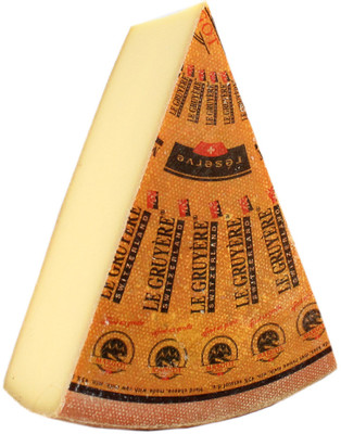 Сыр сычужный твёрдый Margot Fromages Грюйер резервный 49%