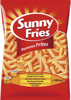 Картофель фри Sunny Fries Julienne 7мм категория в быстрозамороженный, 1кг