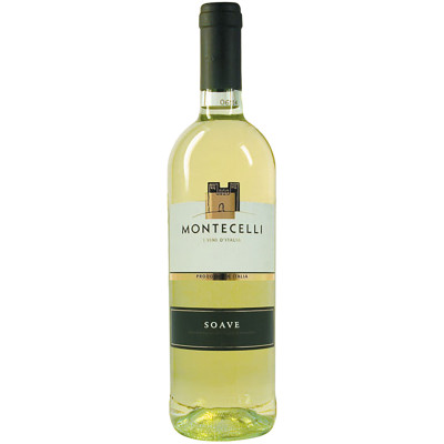 Вино Montecelli Soave DOC белое сухое 12%, 750мл