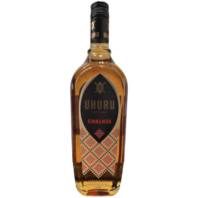 Спиртной напиток Uhuru Синамон с ароматом корицы, 750мл