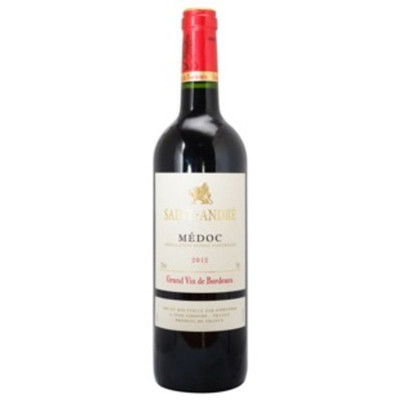 Вино Saint Andre Медок красное сухое 13%, 750мл