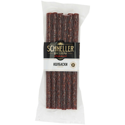 Колбаски сырокопчёные Schneller Шнеллеры, 85г