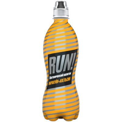 Напиток изотонический безалкогольный Run маракуйя-апельсин негазированный, 500мл