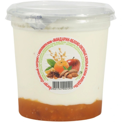 Йогурт Царка мандарин-яблоко 3.5%, 400г