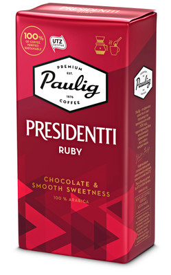 Кофе Paulig Presidentti Ruby молотый, 250г