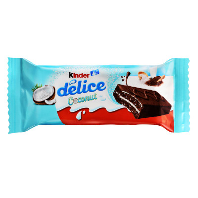 Бисквитное пирожное Kinder Delice Кокос, 37г