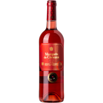 Вино Marques de Caceres Росадо розовое сухое 13.5%, 750мл
