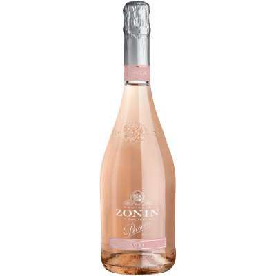 Вино игристое Zonin Rose розовое брют 11%, 750мл