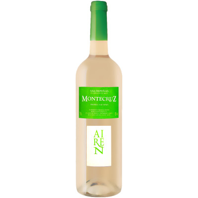 Вино Montecruz Airen Valdepenas белое сухое 12%, 750мл