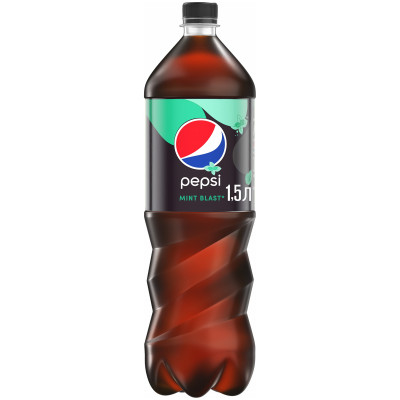 Напиток газированный Pepsi Wild Mint, 1.5л