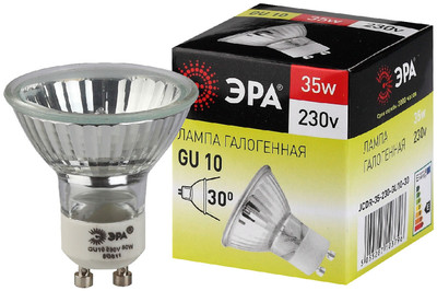 Лампа накаливания Эра JCDR GU10 35W 230V галогенная