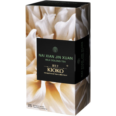 Чай Kioko Nai Xiang Jin Xuan Улун Китайский молочный, 25х2г