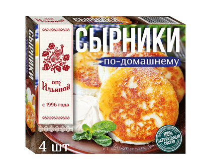 Сырники От Ильиной По-Домашнему, 300г