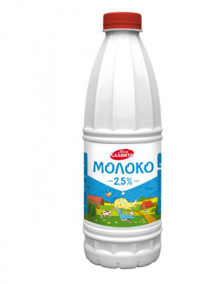 Молоко Моя Славита питьевое ультрапастеризованное 2.5%, 900мл