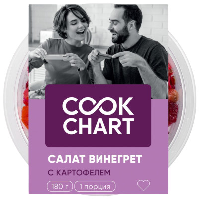 Салат Cook Chart Винегрет, 160г