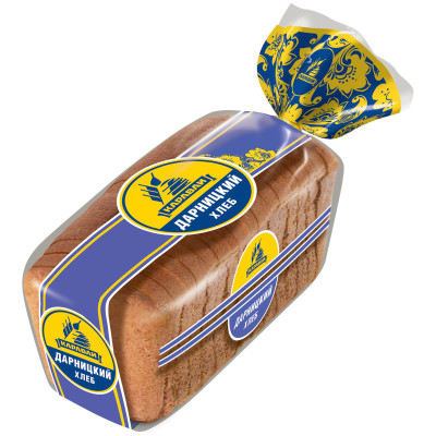Хлеб Каравай Дарницкий в нарезке, 750г