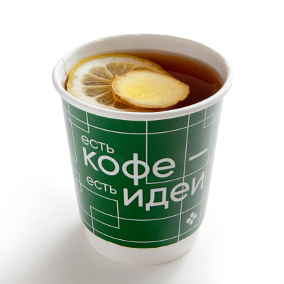 Чай с имбирем и лимоном 250мл