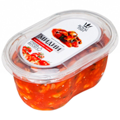 Мидии Викинг в томатной заливке с овощами, 330г