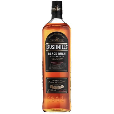 Виски Bushmills Black Bush 40% в подарочной упаковке, 700мл
