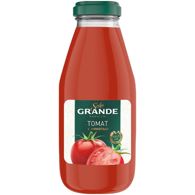Сок Soko Grande томатный с морской солью с мякотью, 300мл