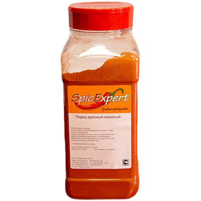 Перец красный Spicexpert Чили молотый, 400г