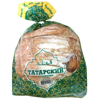 Хлеб Самарский Хлебозавод №5 Татарский ржано-пшеничный нарезка, 400г