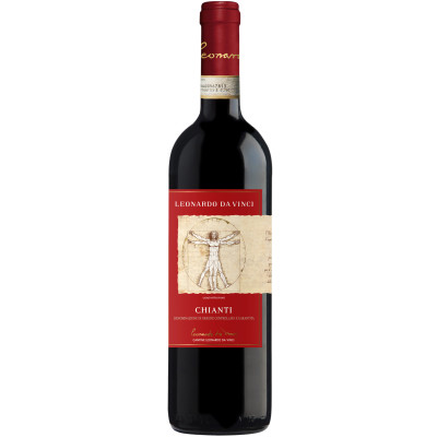 Вино Leonardo Chianti DOCG красное сухое 13%, 750мл