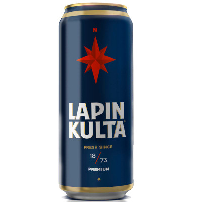 Пиво Lapin Kulta светлое 4.5%, 450мл