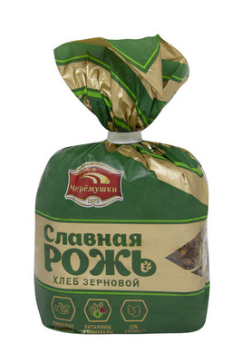 Хлеб Черемушки Славная рожь зерновой половинка нарезка, 350г